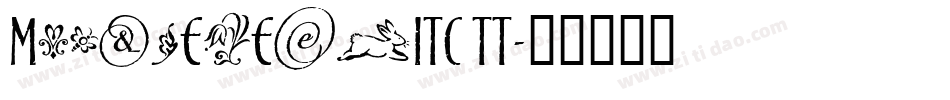 MuscleheadITC TT字体转换